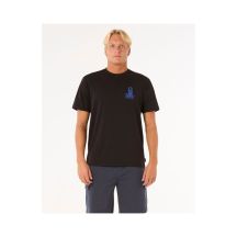 RIP CURL Vaporcool Search Stack Tee Black