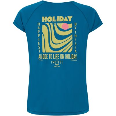 Women's Surf T-Shirt PROTEST PRTHappy blue