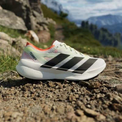 4. Women's adidas TERREX Agravic Speed 2 trail running shoes – ftwr white/core blk/imp orange size: 37_5