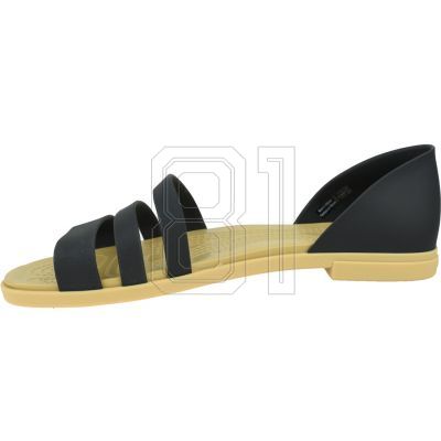 2. Crocs Tulum Open Flat W 206109-00W Sandals