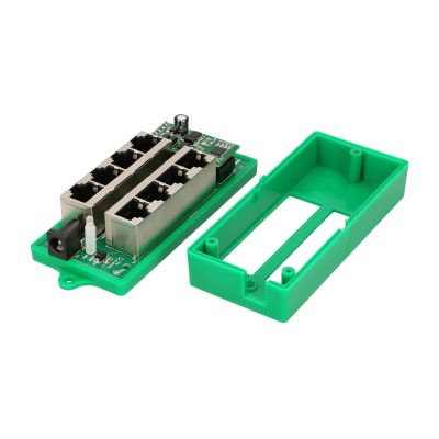 9. Extralink Gigabit PoE Injector 4 Port Active, 4 Gigabit 802.3at/af ports, Mode A