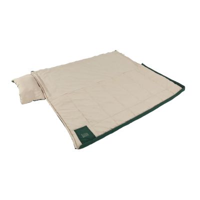 5. Outwell Contour Prime Adult Rectangular Polyester Sleeping Bag Green
