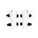 POC Forearm Classic Jr Forearm Protectors, White