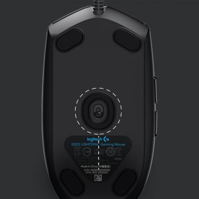 3. Logitech G203 Lightsync Mouse