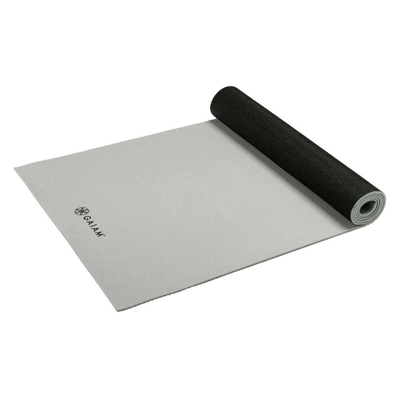 10. GAIAM Granite Storm Double-Sided Yoga Mat 6 MM 61329