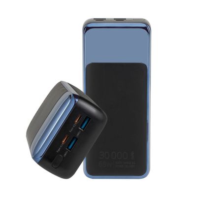 8. Rivacase VA1080 Lithium Polymer (LiPo) Power Bank 30000 mAh Black, Blue
