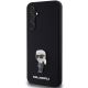 2. Karl Lagerfeld Silicone Ikonik Metal Pin case for Samsung Galaxy S23 FE - black