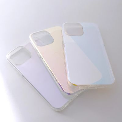4. Aurora Case case for iPhone 13 gel neon cover purple