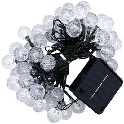 11. SOLAR GARDEN LAMP GARLAND SOLAR CHAIN 4.9M 40LED WARM WHITE