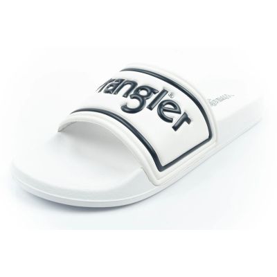 3. Wrangler men's Averell Slider sports slippers comfortable white