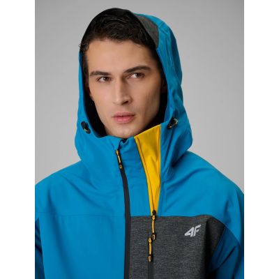 3. Windproof softshell jacket 4F PRO 10000 membrane men's 4F 4FWSS26TSOFM541-33S