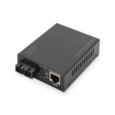 7. Gigabit PoE Media Converter RJ45 / SC, MM, PSE