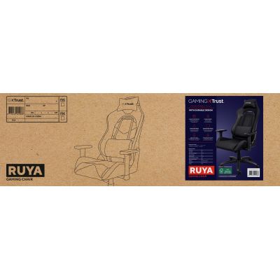 7. Trust GXT 714 Ruya Black Gaming Chair