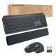 7. Logitech MX Keys combo for Business Gen 2 keyboard Mouse included Office RF Wireless + Bluetooth QWERTY American International Graphite