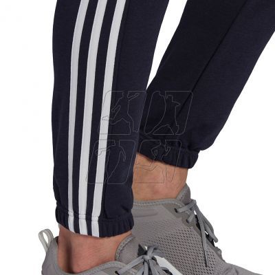 6. Adidas Essentials Tapered Elastic Cuff 3 Stripes Pant M GK8830
