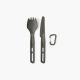 2. Sea to Summit Frontier UL Spork and Knife 2P Camping Cutlery