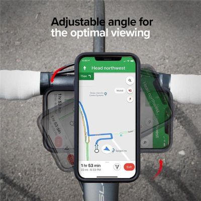 12. Spigen Gearlock MS100 Bike Handlebar Mount - Black