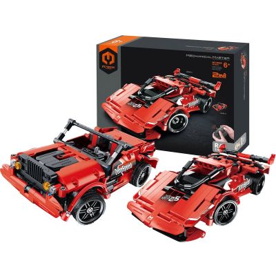 9. IM.MASTER RC super car toy 2in1 341 pieces model 8025 40455
