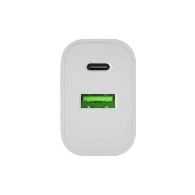 7. NATEC RIBERA WALL CHARGER 1X USB-A + 1X USB-