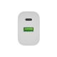 7. NATEC RIBERA WALL CHARGER 1X USB-A + 1X USB-