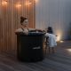 51. VIRTUFIT ICE BATH XXL - 375 LITERS - ANTHRACITE - WITH ACCESSORIES