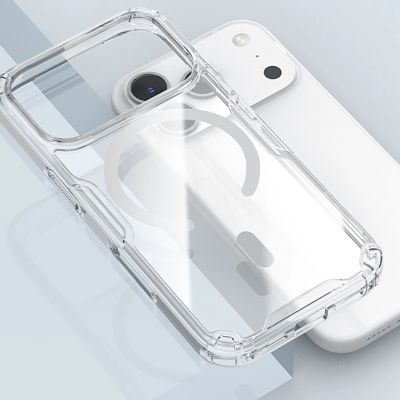 8. Nillkin Nature TPU Pro MagSafe Compatible Case for iPhone 17 Pro - White