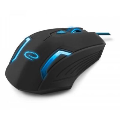 3. Esperanza FIGHTER EGM205B Computer Mouse (optical; 2400 DPI; black)
