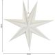5. PAPER STAR DECORATION 30 CM 7-POINT WHITE SASKA GIFT & DECOR