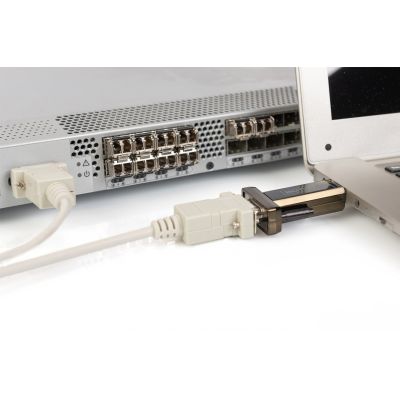 13. DIGITUS DA-70156 adapter (USB M - RS-232 M; black)