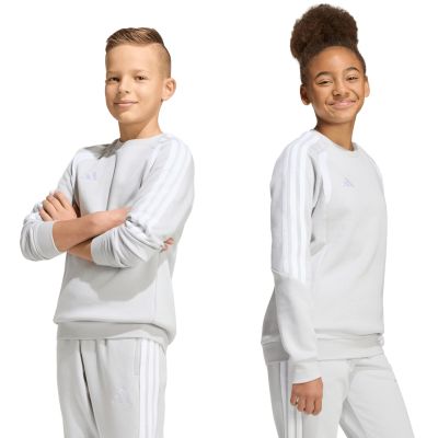 8. adidas Tiro 26 League Sweat Crew gray kids' sweatshirt KF5823