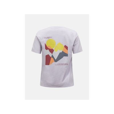 2. PEAK PERFORMANCE W Explore Graphic Tee for Women in Gray