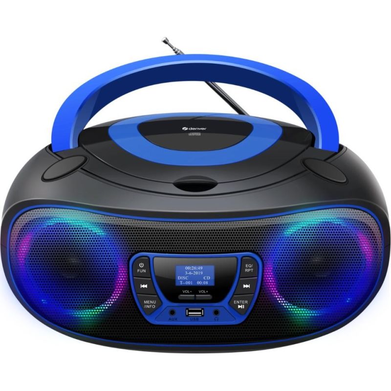 Denver TDB-212BU Boombox Blue