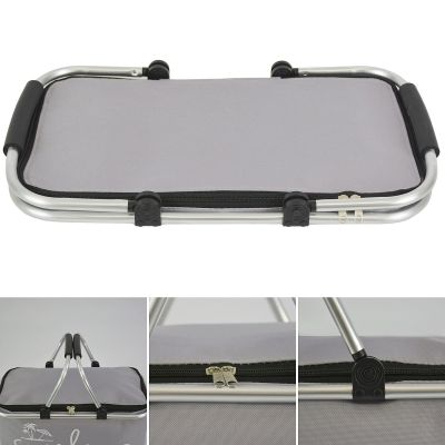 3. FOLDABLE THERMAL TRAVEL BASKET 35L REDCLIFFS GRAY