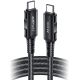 6. Acefast C4-03 Black USB-C - USB-C PD QC cable 100W 5A 480Mb/s 2m - black