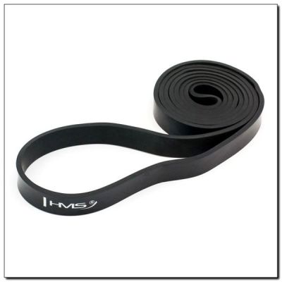 3. Exercise bands HMS GU05 BLACK 22 x 4.5 x 2080 MM 17-33-022