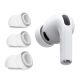 Tech-Protect Ear Tips for AirPods Pro 3 in sizes S / M / L 3-pack - white