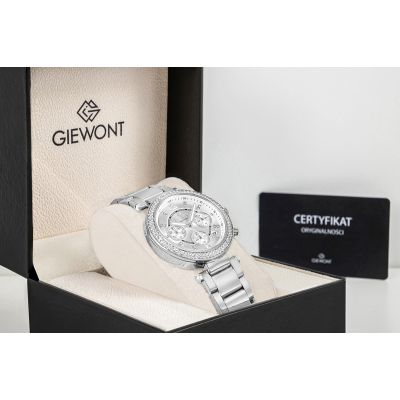 9. Giewont Sapphire Silver Women's Watch GW3380-B1