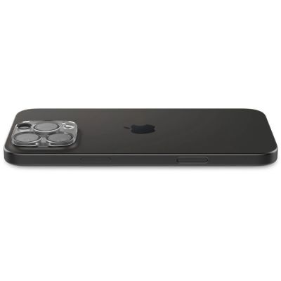 6. Spigen Optik.tR Camera Protector for iPhone 14 Pro / Pro Max / 15 Pro / Pro Max / 16 Pro / Pro Max - Transparent 2 pcs.