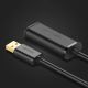 8. Ugreen USB 2.0 Active Extension Cable 480 Mbps 10 m Black (US121 10321)