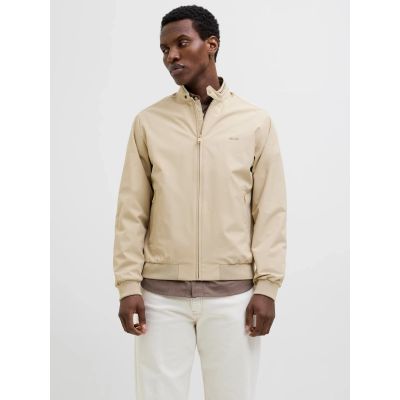 5. Jack&Jones men's jacket JPRBLUBRAD BOMBER JACKET SN 12273393 WHITE PEPPER