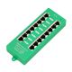 Extralink Gigabit PoE Injector 8 Port Active, 8 Gigabit 802.3at/af ports, Mode A