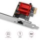 2. Axagon PCEE-GIX network card Internal Ethernet 1000 Mbit/s