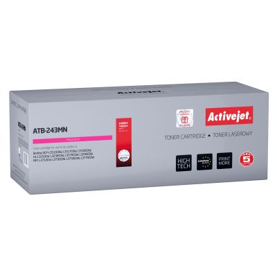 Activejet ATB-243MN Toner (replaces Brother TN-243M; Supreme; 1000 pages; red)