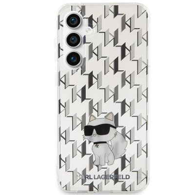 3. Karl Lagerfeld KLHCS23FEHNCMKLT S23 FE S711 transparent hardcase Monogram Choupette