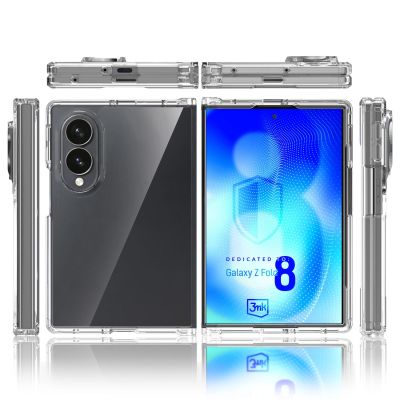 4. 3mk Armor Case for Samsung Galaxy Z Fold 8 Wide - Transparent
