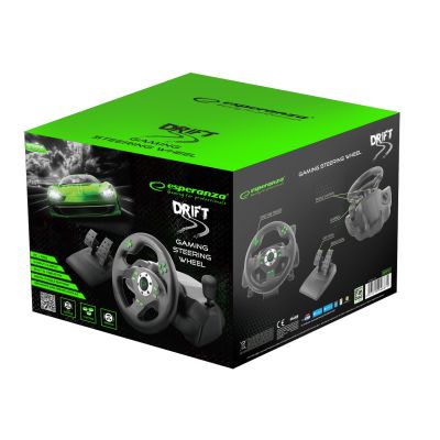 18. Esperanza Drift EGW101 steering wheel (PC, PS3; black)