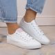 8. Low-top sneakers Big Star W HH274073 white