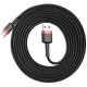 2. BASEUS CAFULE CABLE 2A 2M (RED-BLACK)