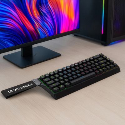 10. Wozinsky WKGP-1165 Mechanical Gaming Keyboard with RGB Backlight - Black