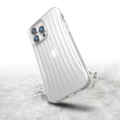 3. Raptic X-Doria Clutch Case iPhone 14 Pro back cover transparent